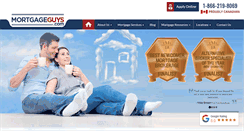 Desktop Screenshot of mortgageguys.com